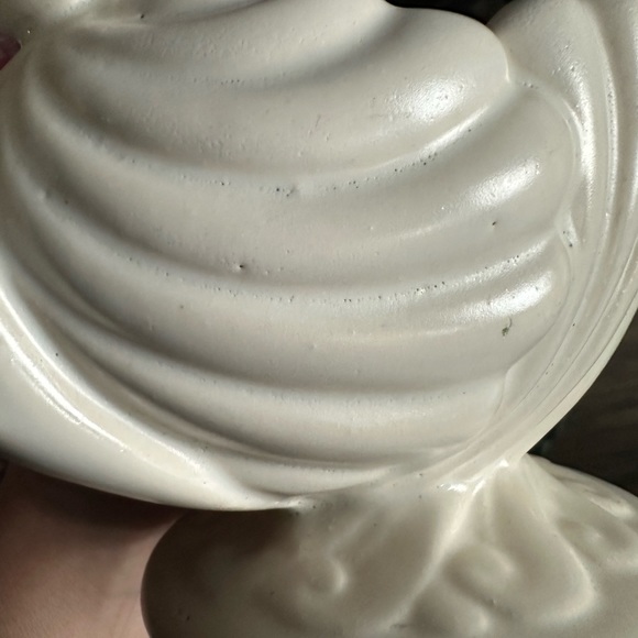 Vintage Haeger Cornupocia Creamware Planter - Picture 3 of 12